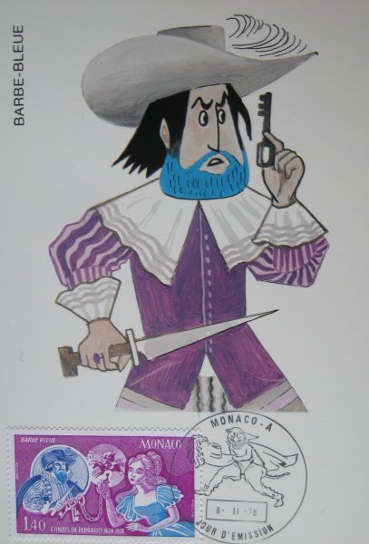 Рисунок к сказке синяя борода