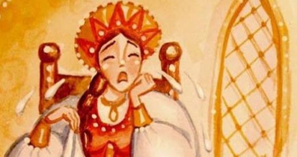 Царевна Несмеяна иллюстрации к сказке