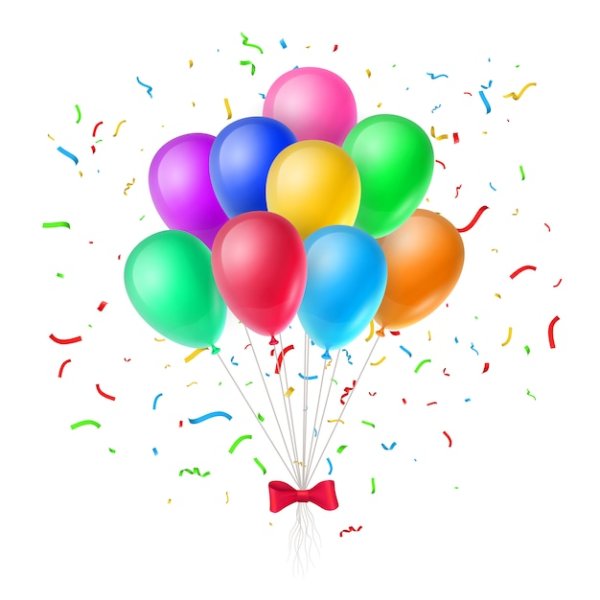 Векторные воздушные шары