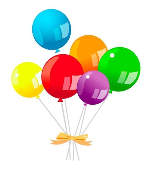 Шарики нап розхрачном фоне