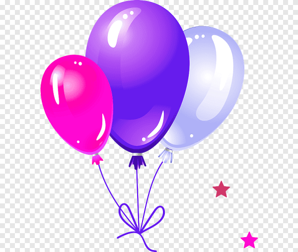 Шары на прозрачном фоне