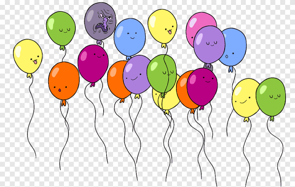 Анимация шариков воздушных