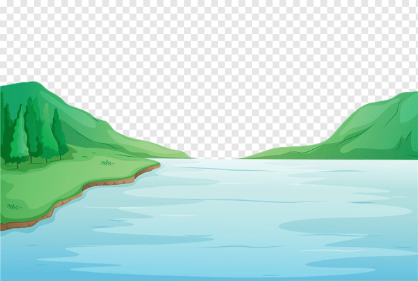 Летний пейзаж акварелью для начинающих