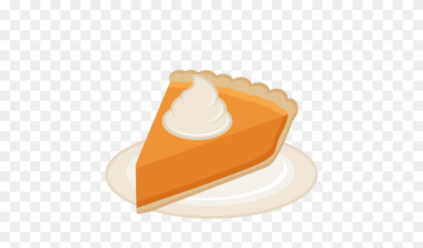 Тыквенный пирог мультяшный