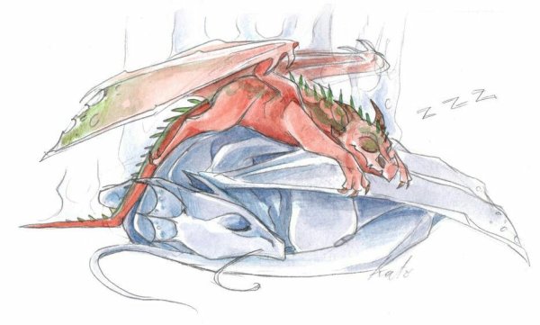 Спящий дракон скетч
