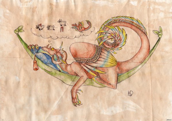 Дракон спит