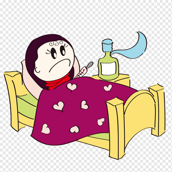 Больной с градусником