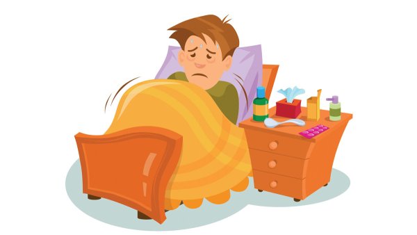 Изображение больного человека