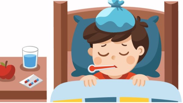 Больной человек мультяшный