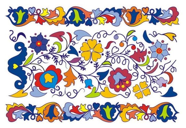 Национальный узор Татаров