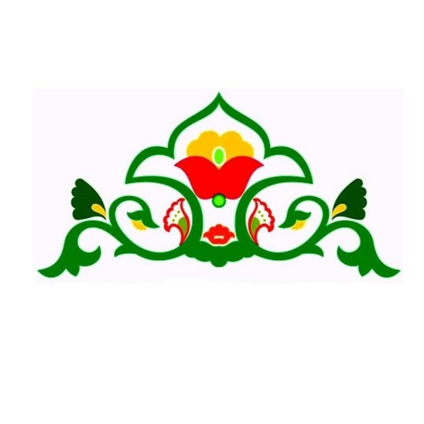 Цветочно растительный орнамент татарский