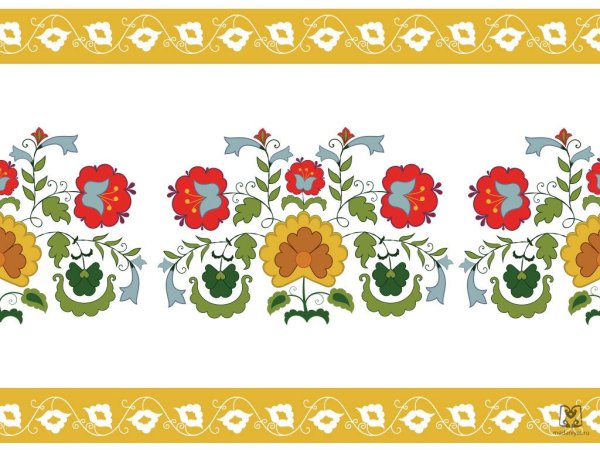 Национальный орнамент Татаров