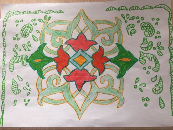 Валеев татарский народный орнамент