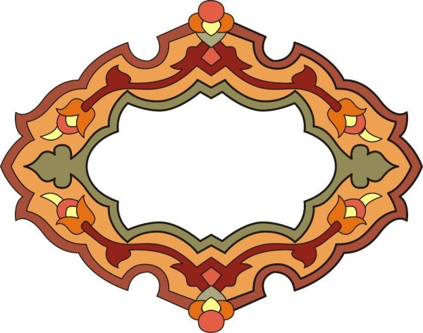 Рамки в стиле Востока