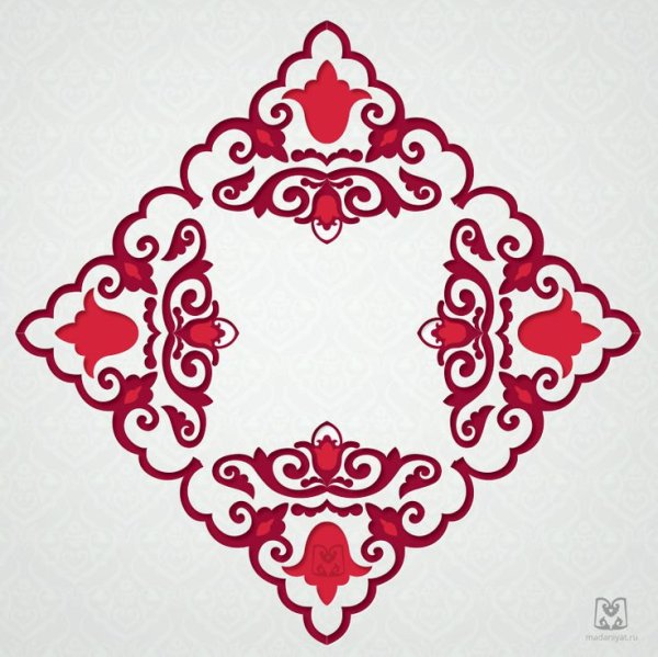 Национальный узор Татаров