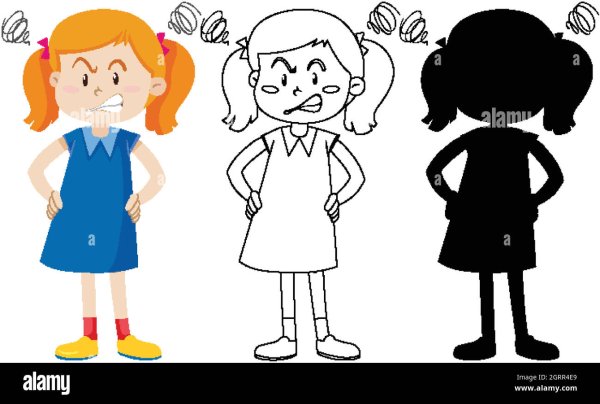 Злая девочка картинки для детей