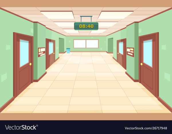 Эскиз интерьера школы