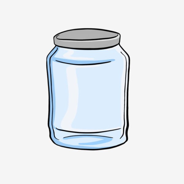 Банка мультяшная