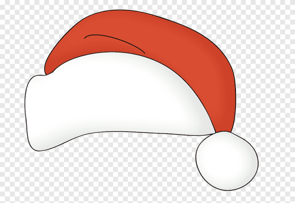 Шапка Санта Клауса вектор
