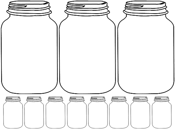 Баночка контур