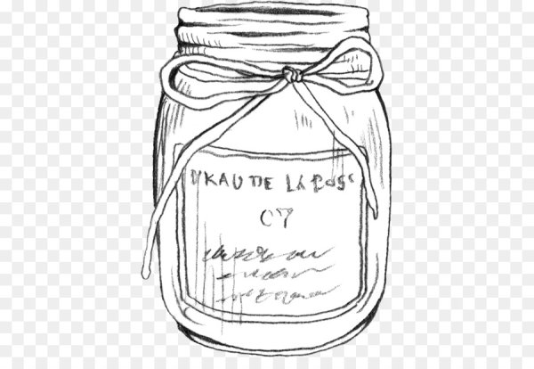 Стеклянная банка рисунок