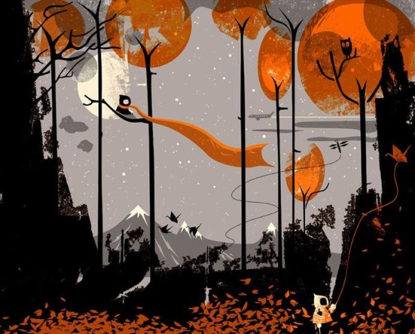 Графическая осень