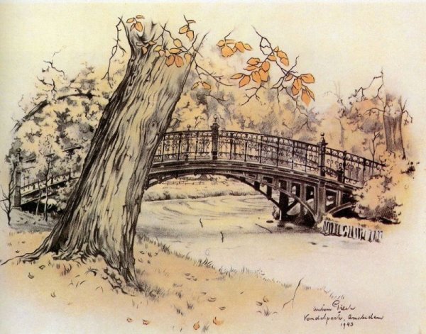 Пейзаж Графика