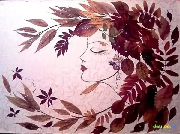 Поделки из листьев