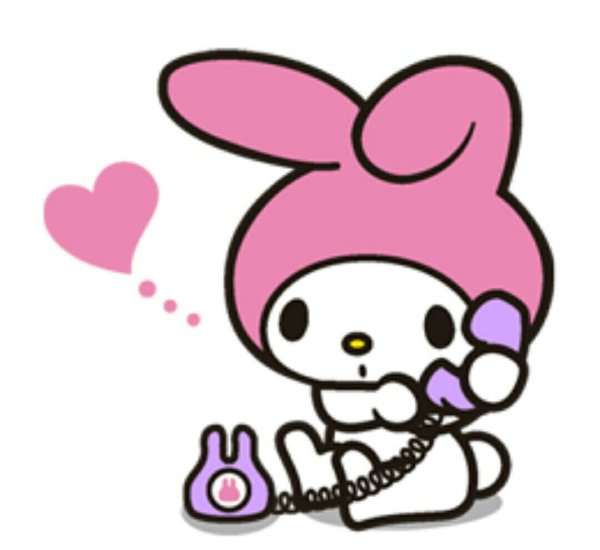 Хеллоу Китти Стикеры my Melody