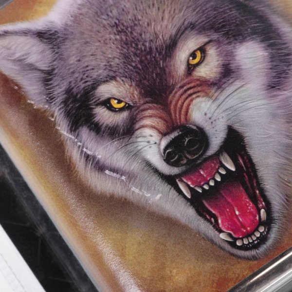 Голова волка оскал