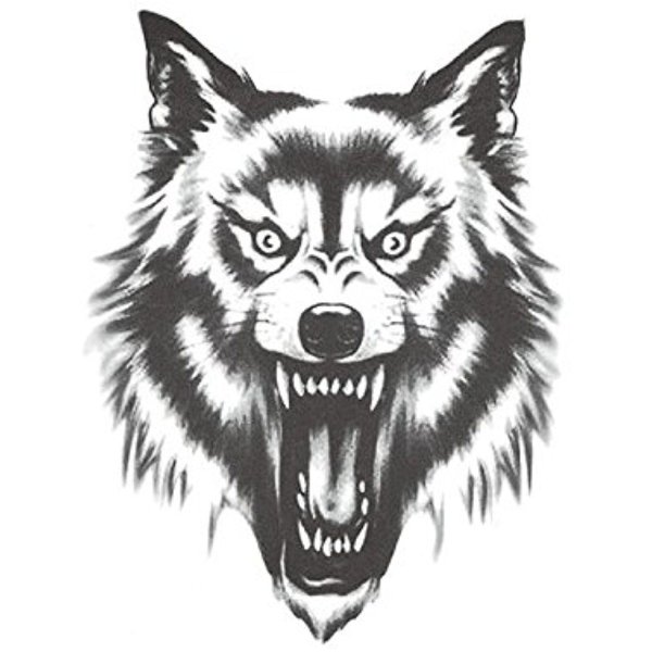 Эскизы татуировок для мужчин волк