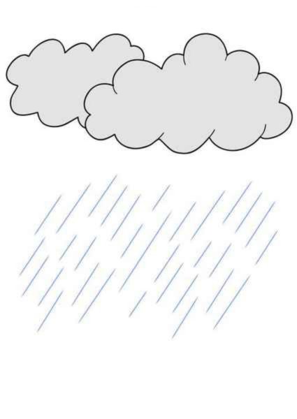 Туча рисование