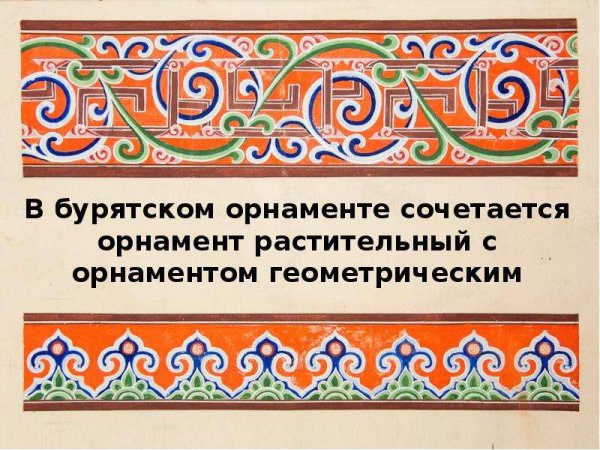 Тувинские орнаменты и узоры рамки