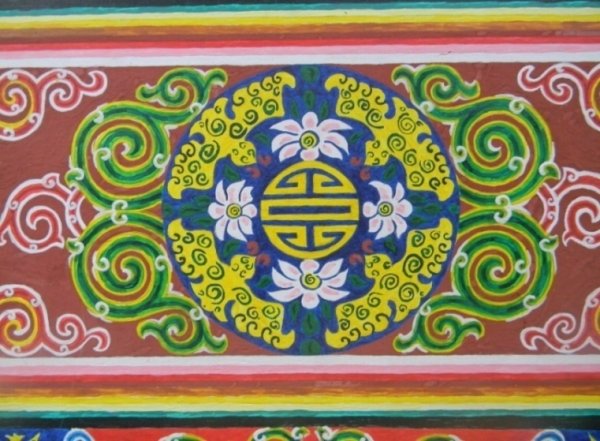 Улзы Бурятский орнамент