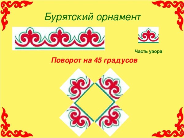 Республика Тыва орнамент