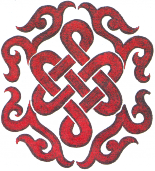 Бурятский орнамент холонго