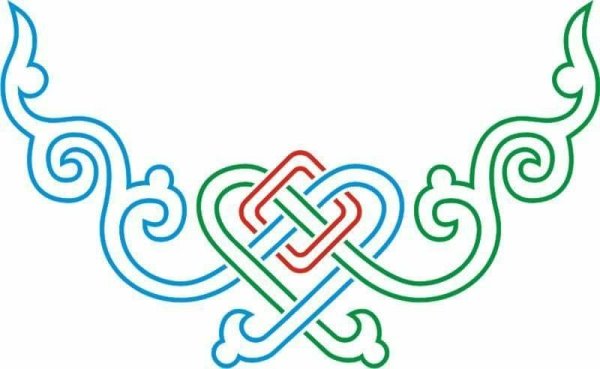 Калмыцкий национальный орнамент