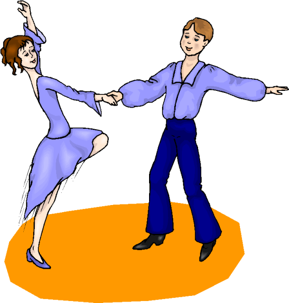 Рисунок танцующих людей