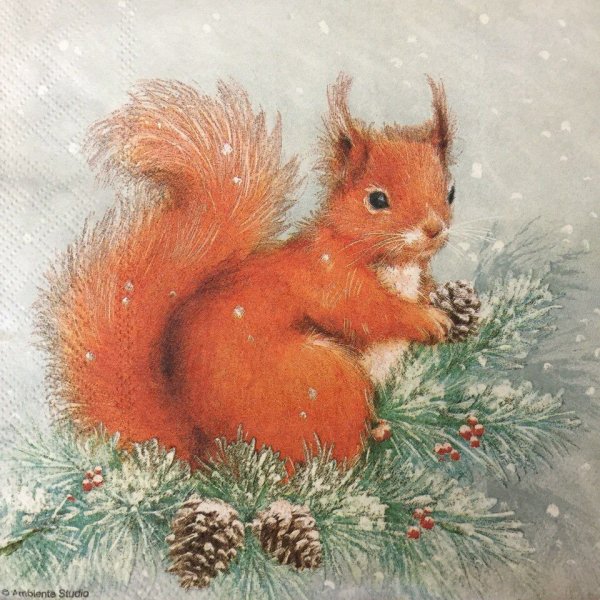 Новогодняя Белочка.