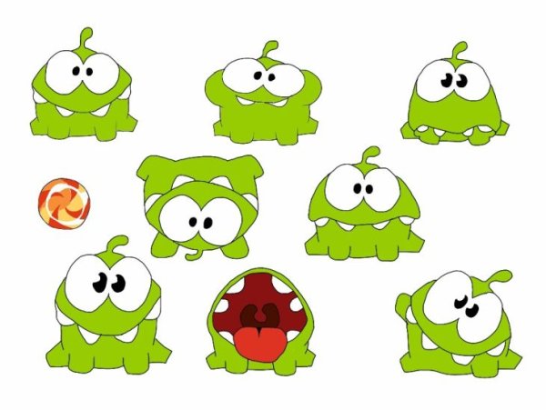 Лягушка из игры Cut the Rope