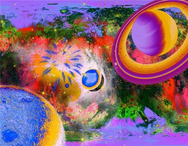 Красочные планеты