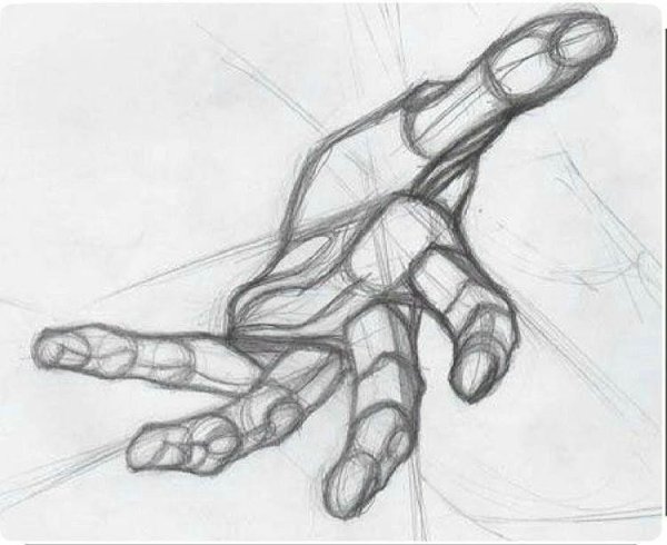 Руки референс перспектива