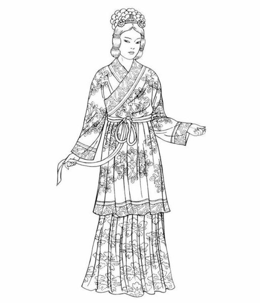 Исторический костюм древнего Китая