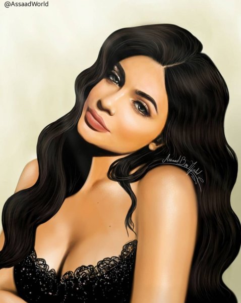 Кайли Дженнер портрет