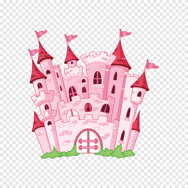 Розовый замок