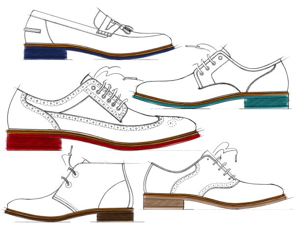 Эскизы обуви