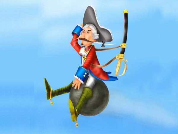 Мюнхгаузен на ядре