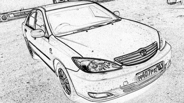 Разукрашки Тойота Камри