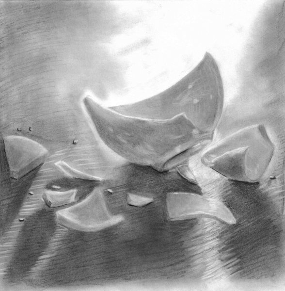 Разбитая чашка