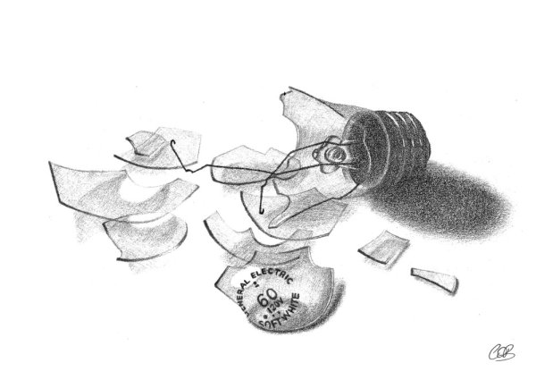 Разбитая ваза